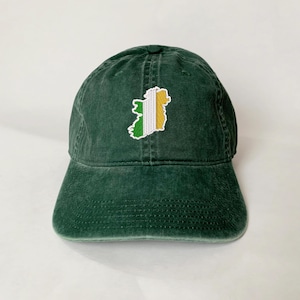 Irland Flagge Karte gestickt Cap St. Patrick's Day dad hat dad cap