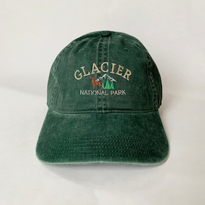 Glacier National Park Embroidered Cap hat baseball hat national park hat nature hat park hat