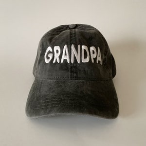 Grandpa Cap embroidered cap baseball cap dad cap