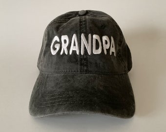Grandpa Cap bestickte Mütze Baseball Cap Dad Cap Washed Cotton Cap