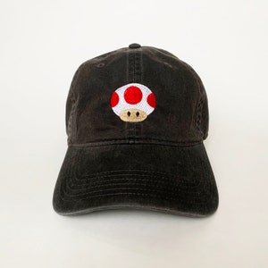 Toad Halloween Cap Mario Cap Dad Cap Halloween Costumes Embroidered Hat