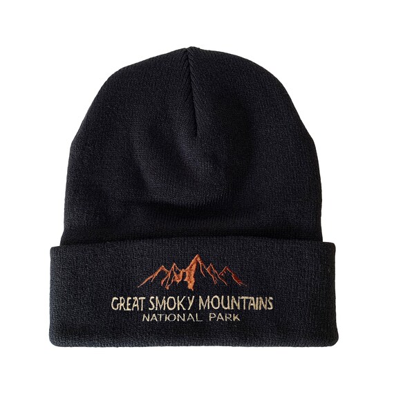 Great Smoky Mountains National Park Embroidered Beanie  display picture 1