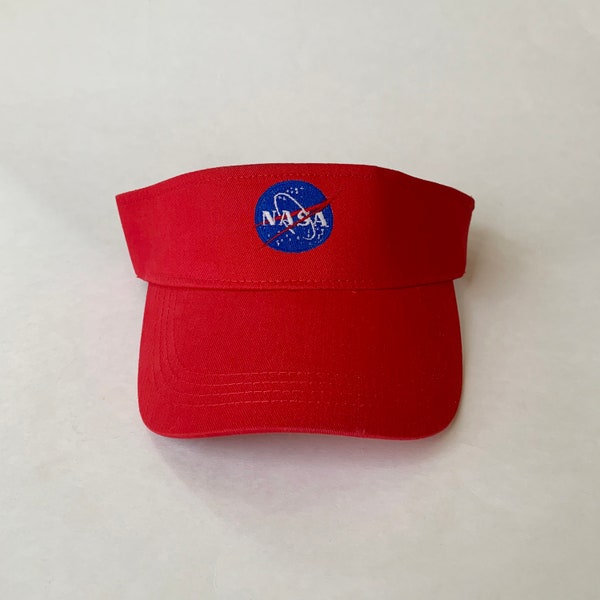 NASA Logo Embroidered Visor Cotton Visor