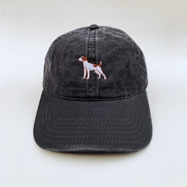 Jack Russell Terrier Embroidered hat Dog cap dad hat puppy dad cap