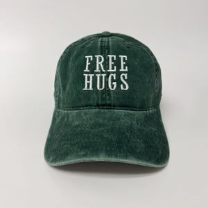 Free Hugs embroidered cap baseball cap dad cap