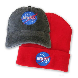 NASA Embroidered Cap Dad cap dad hat dad baseball cap nasa beanie nasa winter hat