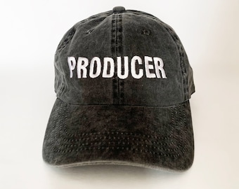 Producer Cap embroidered cap baseball cap dad cap