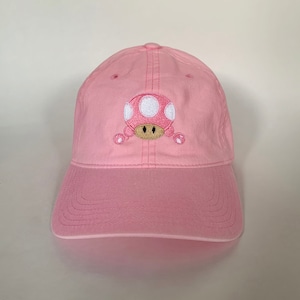 Geborduurde Toadette-pet Mario Cap Dad Cap Halloween-kostuums geborduurde hoed