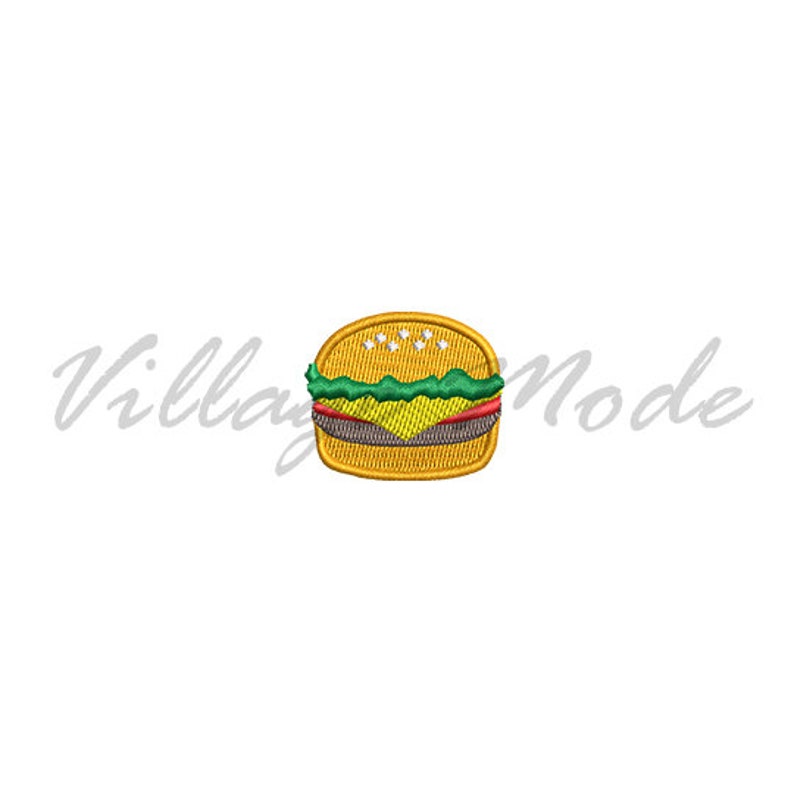 3 Set of Fast foods Machine Embroidery Design File