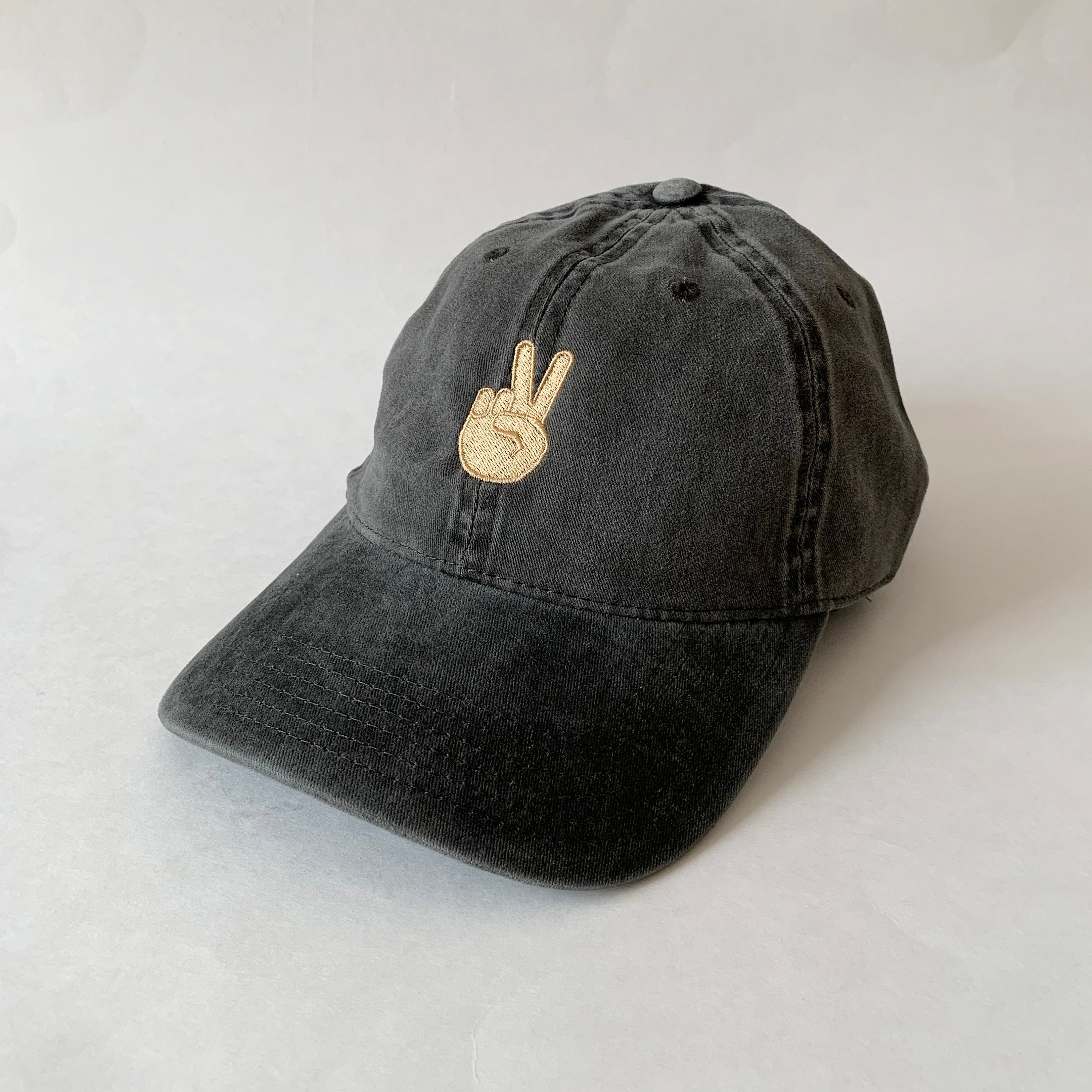 Peace Sign Caps Peace Sign Embroidered Hat Peace Symbol Hat Peace Hand Sign Hat Dad Hat ...
