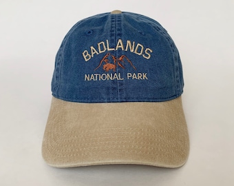 Badlands National Park Embroidered Cap hat baseball hat camping hat nature hat road trip hat travel hat