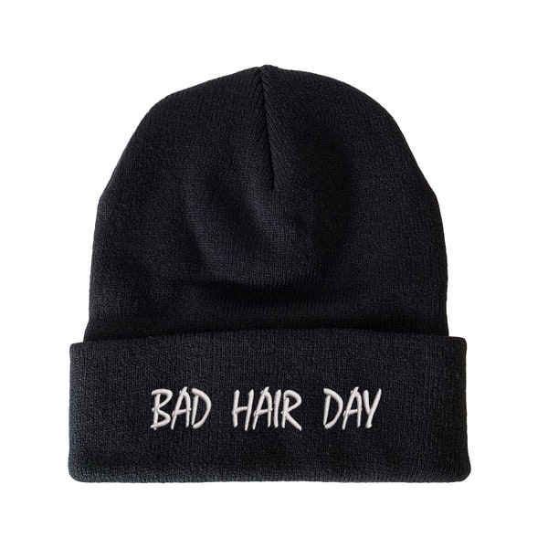 Bad Hair Day Beanie Etsy