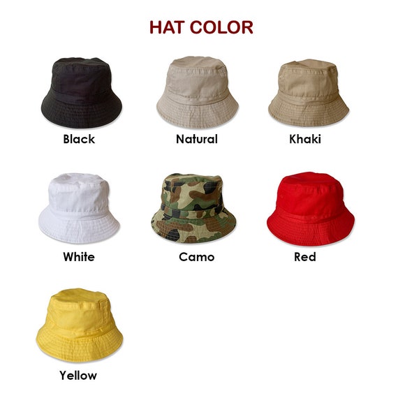 Rose Embroidered Washed Cotton Bucket Hat Fishing Hat City Hat Bucket Hat -   Canada