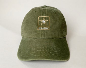 Gorra de béisbol bordada del Ejército de EE. UU., gorra de veterano, gorra de béisbol bordada, gorra de algodón lavado