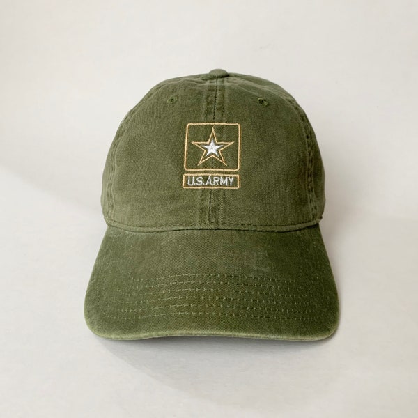 US Army Embroidered Cap baseball hat veteran cap embroidered ballcap