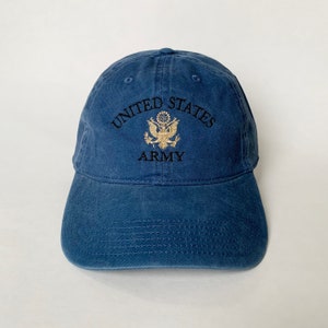 United States Army Embroidered Cap baseball hat veteran cap embroidered ballcap