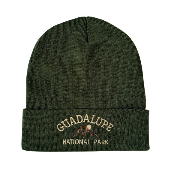 Guadalupe National Forest Embroidered Beanie Winter Hat  display picture 3