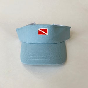 Blue Visor - Etsy