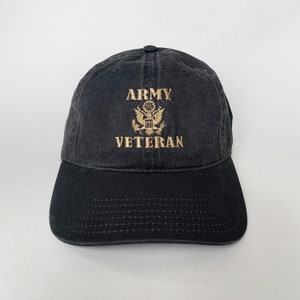 Casquette brodée vétéran de l'armée américaine casquette de baseball casquette vétéran casquette brodée
