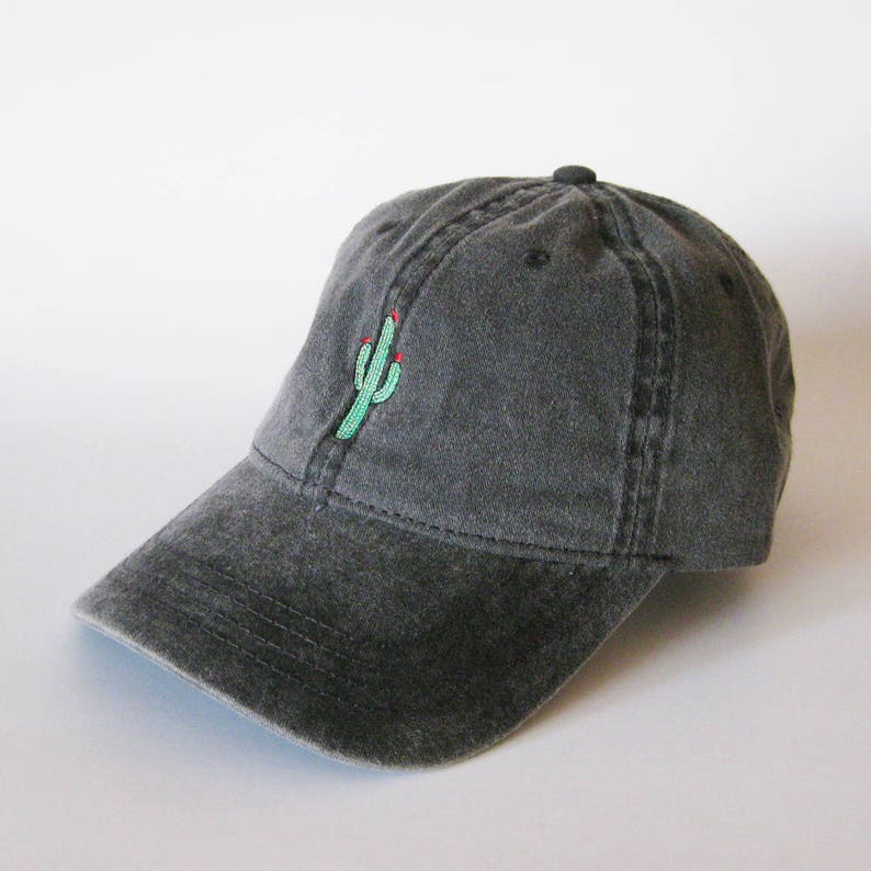 Cactus Cap Embroidered Cap Cactus Hat Dad Cap Dad Hat image 8