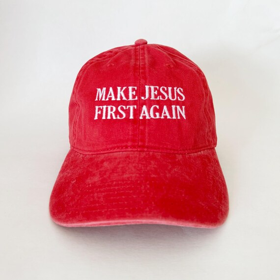 MAYO JESUS EMBROIDERY CAP Make Jesus First Again Embroidered