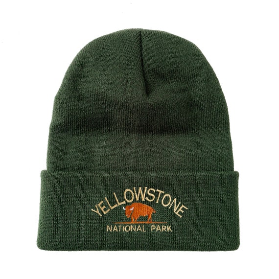 Yellowstone National Park Beanie Hat Knit Beanie Yellowstone - Yellowstone General Stores main image 4