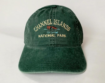 Channel Islands National Park Embroidered Cap hat baseball hat camping hat mountain hat nature hat travel hat road trip hat
