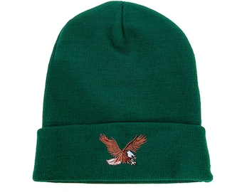 Bonnet d'hiver brodé aigle
