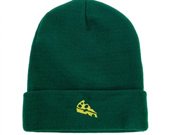 Cheese Embroidered Beanie Winter Beanie