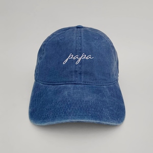Papa Cap grandpa cap embroidered cap baseball cap dad cap