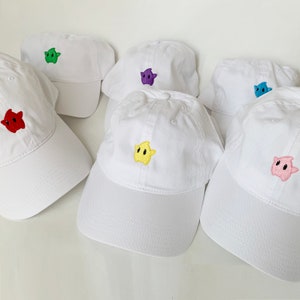 Luma Embroidered Cap Star Cap Dad Cap Halloween Costumes Embroidered Hat