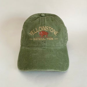 National Park Embroidered Hats 