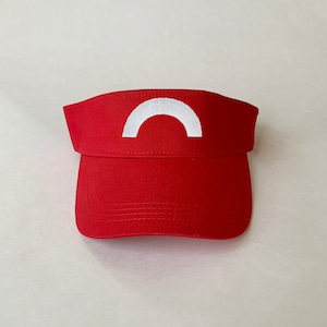 Ash Ketchum XY Series Embroidered Visor Halloween Visor Halloween Costumes Embroidered Cotton Visor