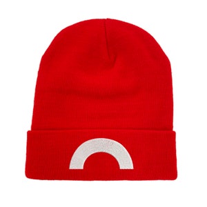 Ash Ketchum XY Series Design Embroidered Beanie Winter Beanie