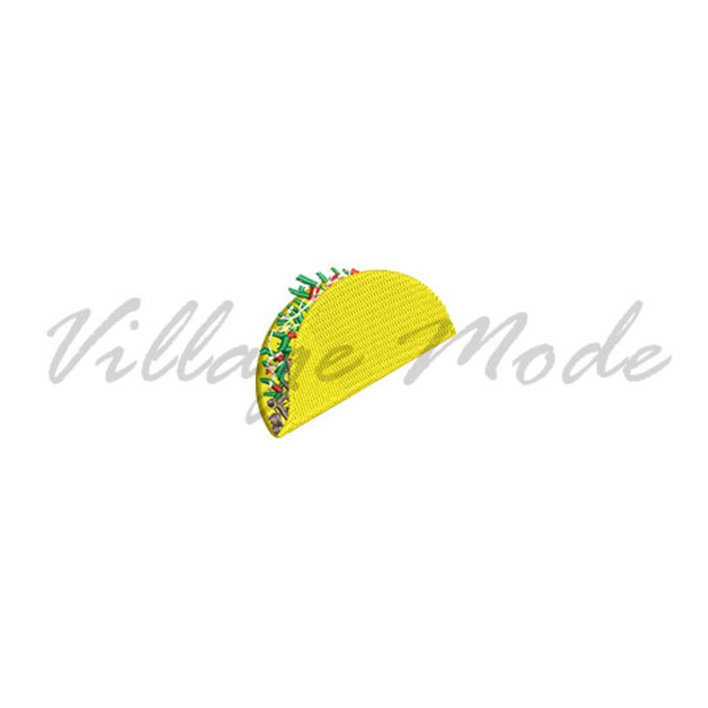 3 Set of Fast foods Machine Embroidery Design File
