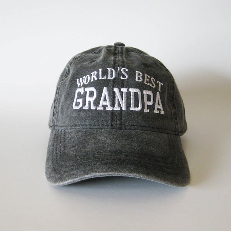 For the Grandpa who likes to get outdoors, why not buy him this World's Best Grandpa embroidered cap? This cap will protect him from the effect of the sun, get more comfortable and full of energy to enjoy outdoor activities. Let’s give this good fathers day gift to your beloved grandpa.