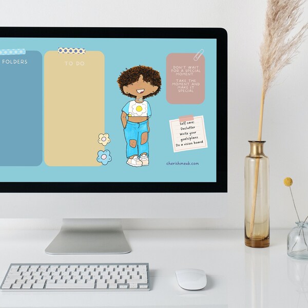 Black Girl Laptop Wallpapers - Etsy