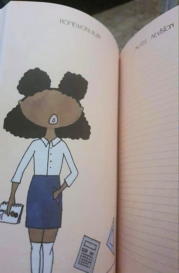 Becoming Me Journal. Black Girls Journal, Self Esteem Self Love Black Girl  Magic. Teen Wellness, Mindfulness. Afro Gifts 