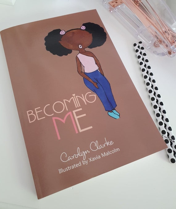 Becoming Me Journal. Black Girls Journal, Self Esteem Self Love Black Girl  Magic. Teen Wellness, Mindfulness. Afro Gifts 