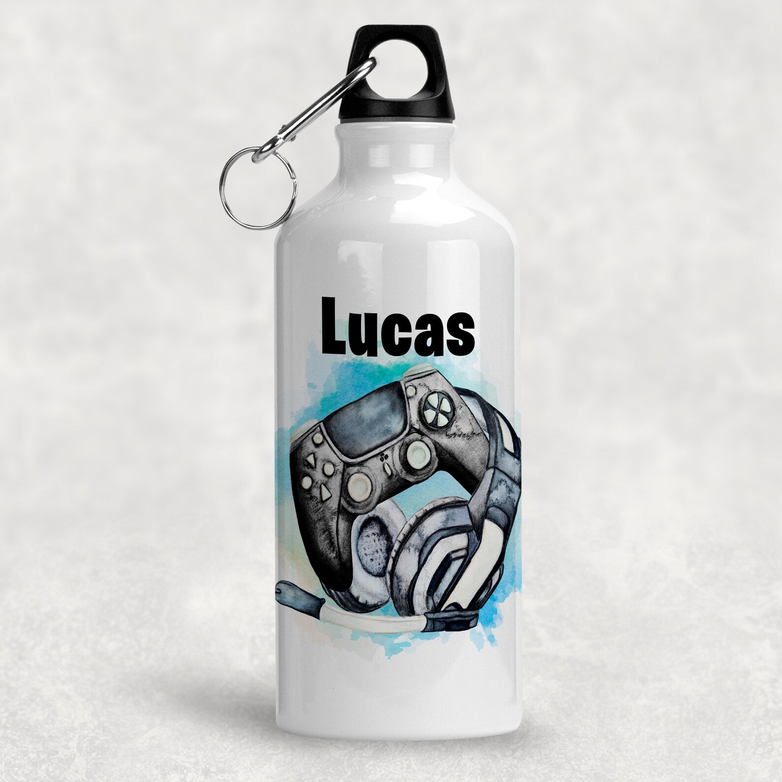 Gamer Controller Personalised Water Bottle 400/600ml Etsy