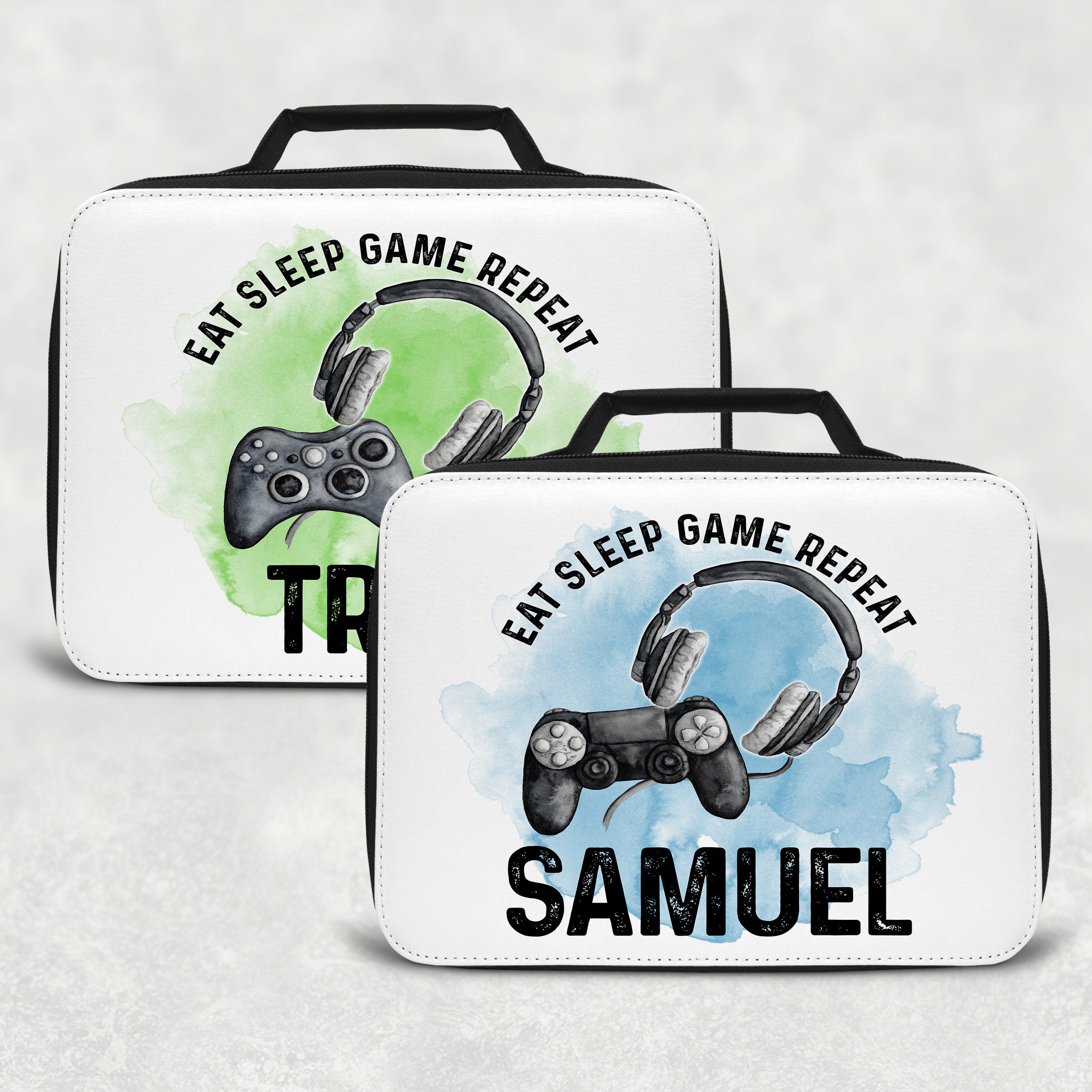 Gamer Control Insulated Lunch Bag Etsy