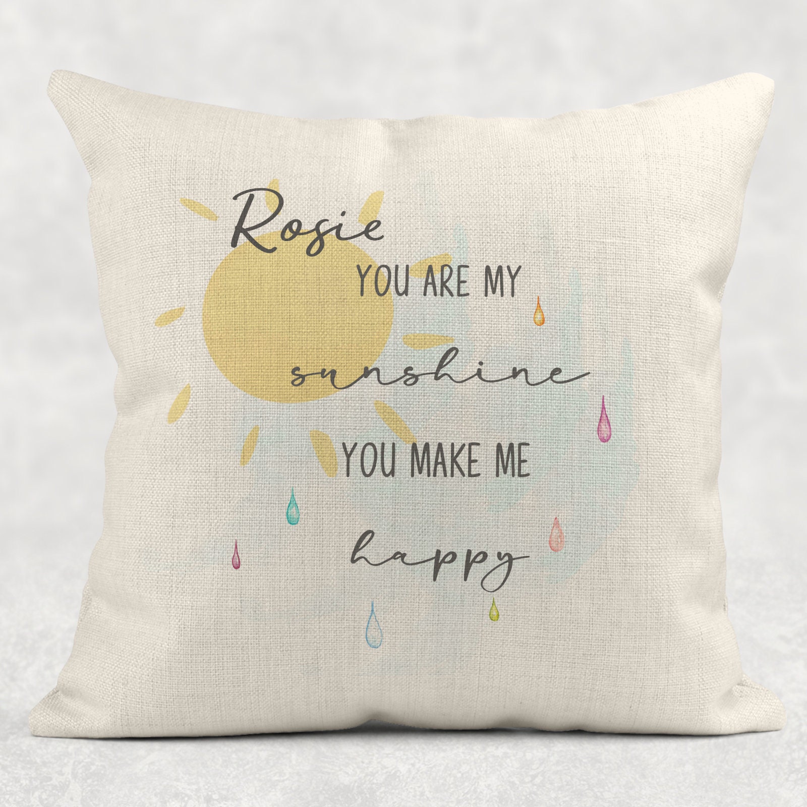 Cushion You are my sunshine main image 1