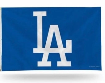 LA DODGERS - Los Angeles - vlagbanner - 3 x 5 ft - LA Garden Flag, decor slaapzaal, man Cave, vlaggenmast, Mookie Betts, Kershaw, Bellinger
