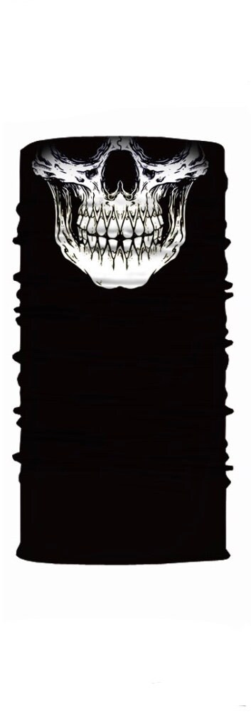 Unisex Neck Gaiter Face Cover – Skeleton, American Flag, V For Vendetta – Multi-Color, Microfiber, One Size