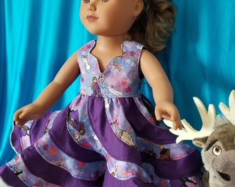 American Girl Swirl Dress featuring Frozen