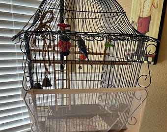 Personalized seed collector for your bird cage.