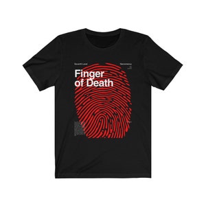 Finger of Death T-Shirt | DND Gifts | Dungeons and Dragons | D&D | Dungeon Master