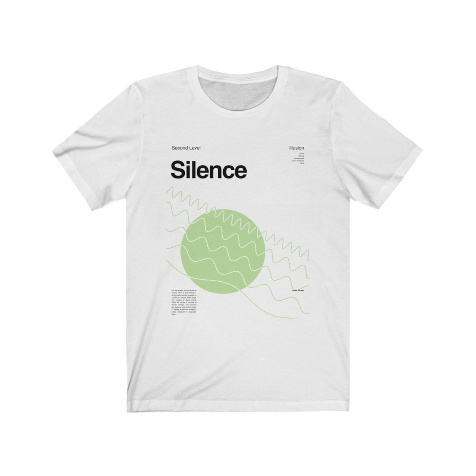 Silence Spell T-shirt DND Gifts Dungeons and Dragons D&D - Etsy New Zealand