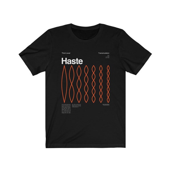 Haste Spell T-Shirt | DND Gifts | Dungeons and Dragons | D&D | Dungeon Master