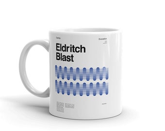 Eldritch Blast Coffee Mug | Dungeons and Dragons | Tabletop Role Playing | DND